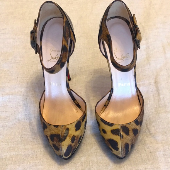 Christian Louboutin Leopard Heels - Picture 2 of 14